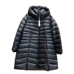 Soia & Kyo | Lita Midi Down Puffy Coat in Black (NWOT)